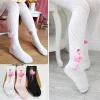 Kid Baby Girls Dancing Ballet Tights Pantyhose Cute Bowknot Stockings Pants