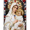 Framed Diamond Painting - Special Shaped - Our Lady (30x40cm)