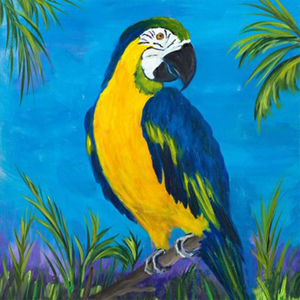 

European Parrot - Round Drill Diamond Painting - 30*30CM, 501 Original