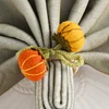 Cute Pumpkin Autumn Halloween Catering Napkin Ring