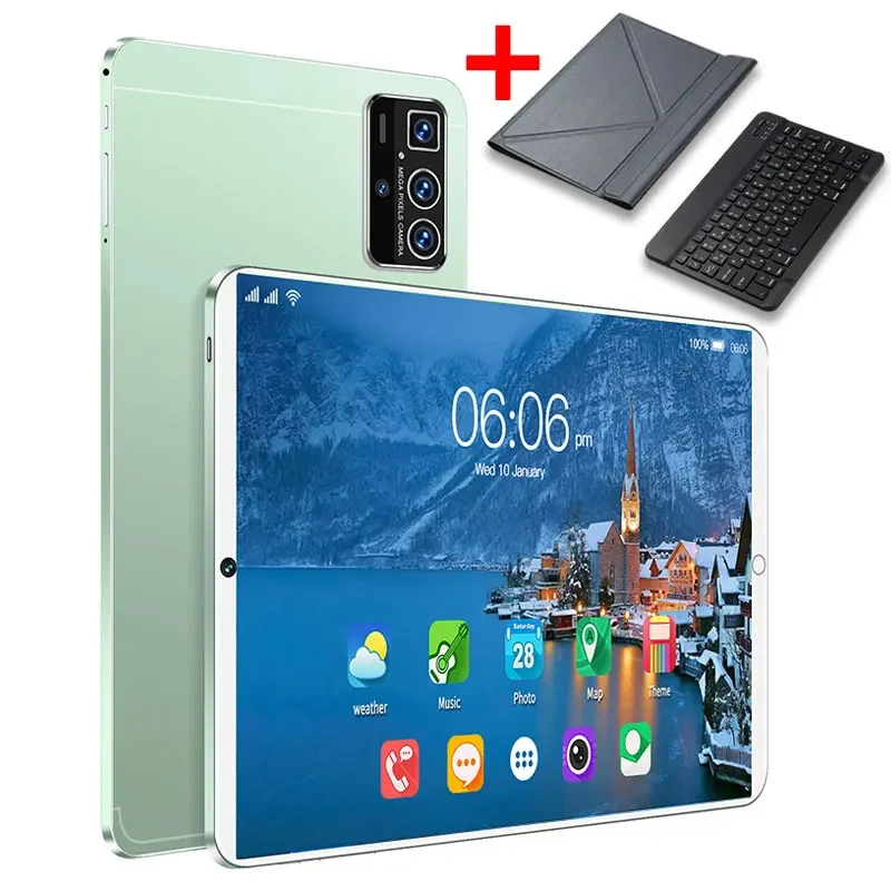 Nueva tableta Android Pro 14 de 10.1 pulgadas  16GB + 1TB, compatible con 5G Dual SIM o Wi-Fi.