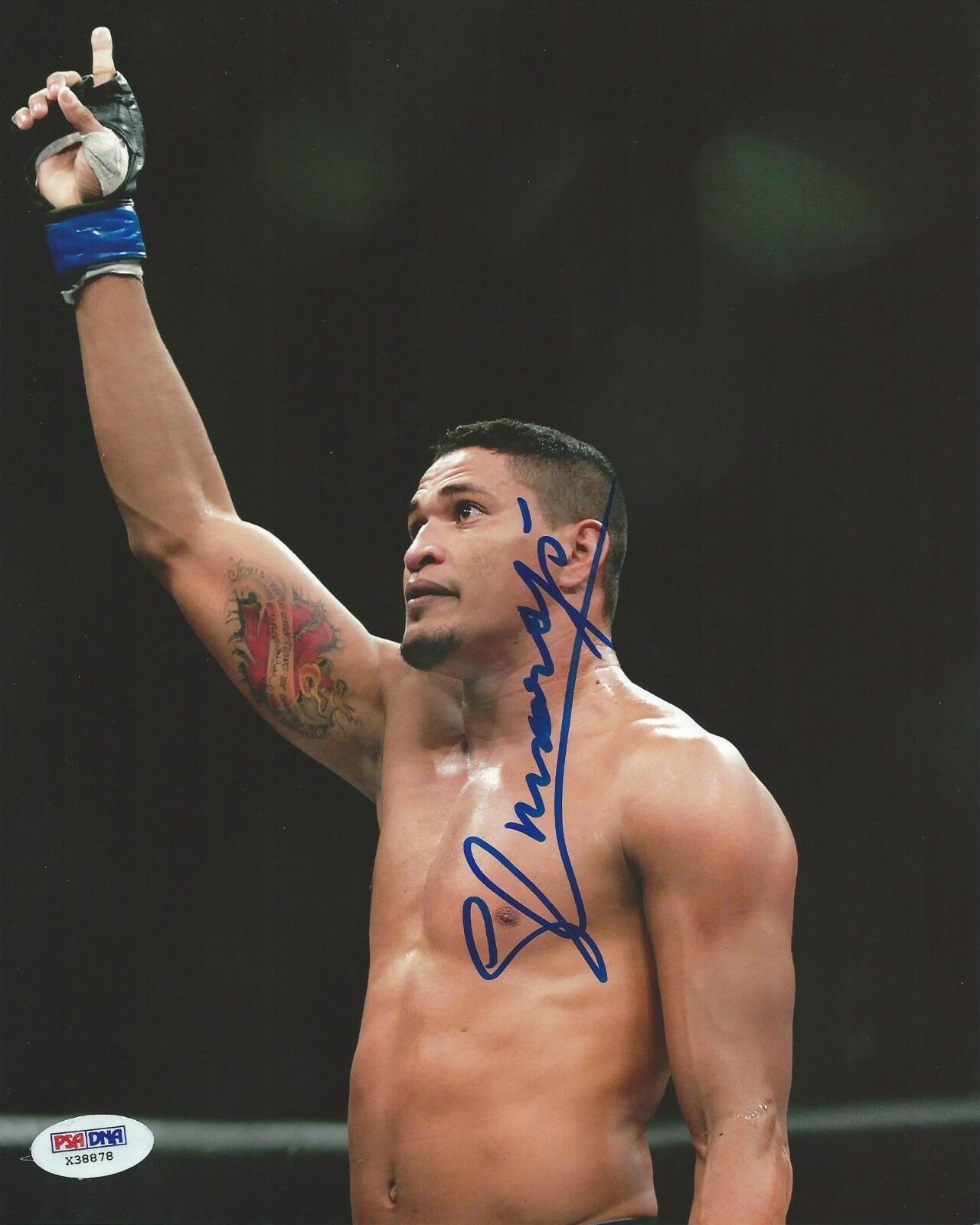 Ildemar Alcantara Signed UFC 8x10 Photo Poster painting PSA/DNA COA Picture Autograph 175 FX 7