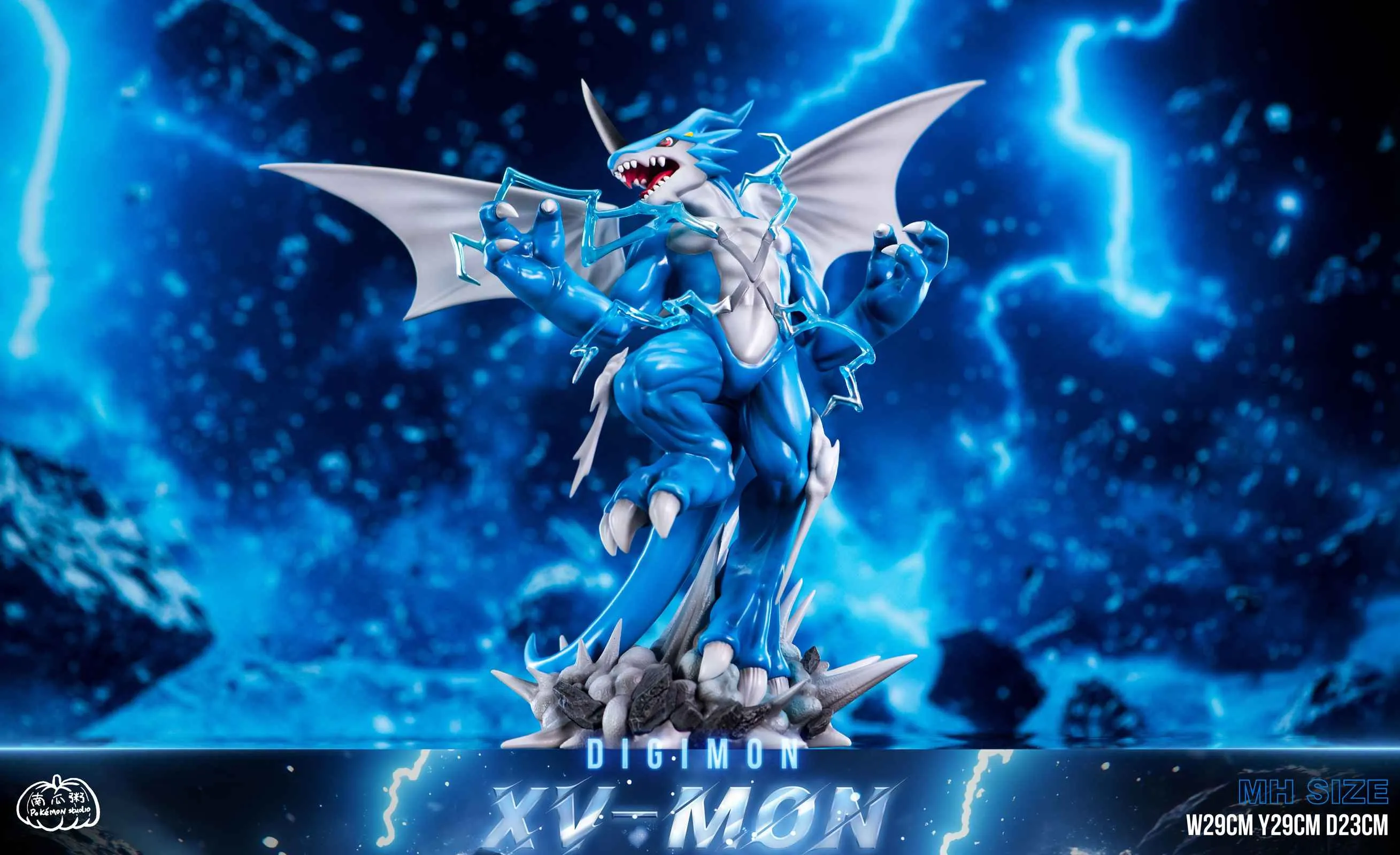 MH Scale ExVeemon - Digimon Resin Statue - Pokemon Studio