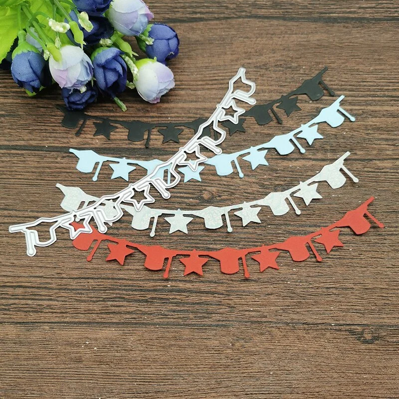 Graduation banner Metal Cutting Dies Stencils For DIY Scrapbooking Decorative Embossing Handcraft Die Cutting Template