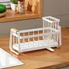 Sink Caddy Organizer & High Brush Holder Kitchen Bathroom Sponge Holder Basket