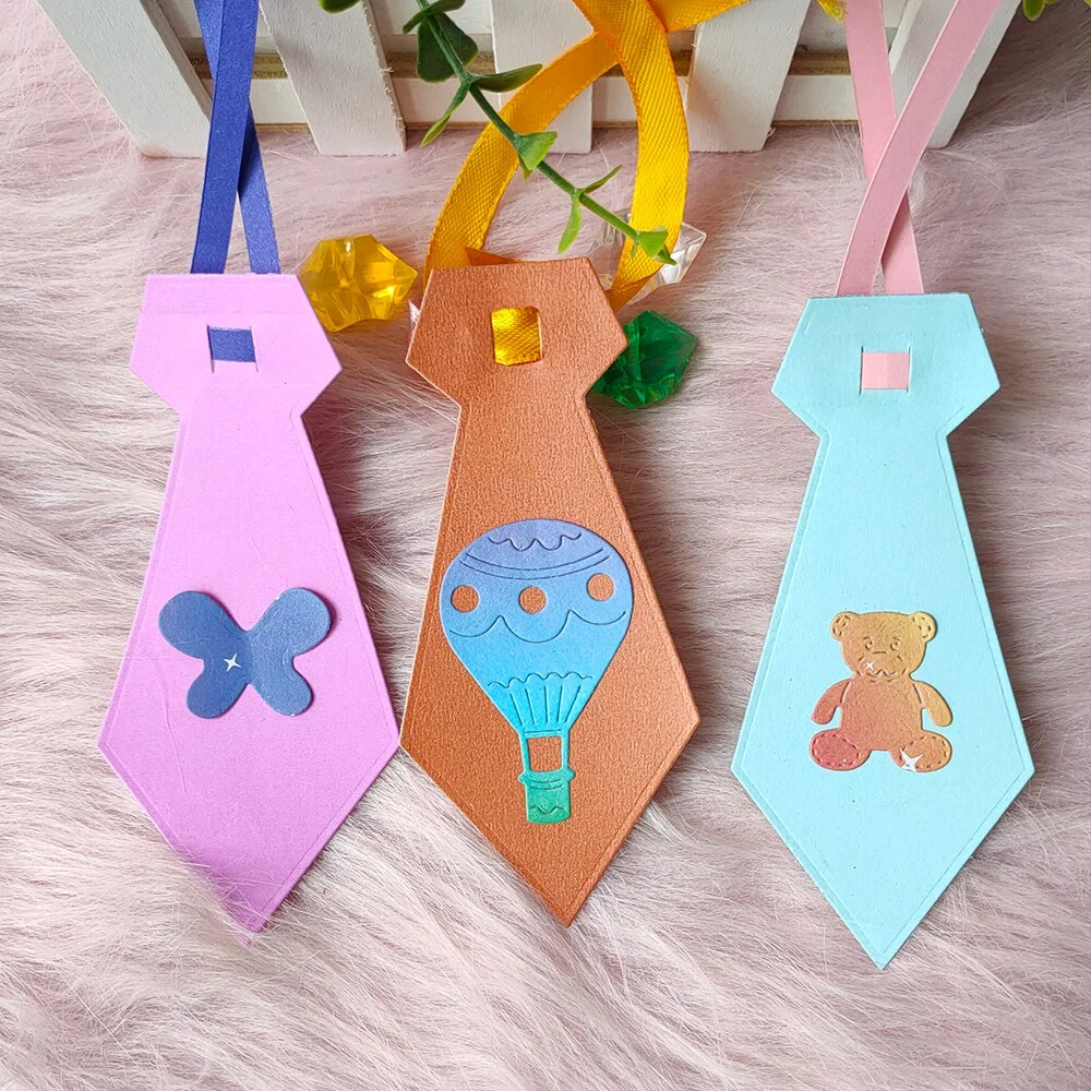 New Tie Metal Cutting Dies Decorative Scrapbooking Steel Craft Die Cut Embossing Paper Cards Stencils