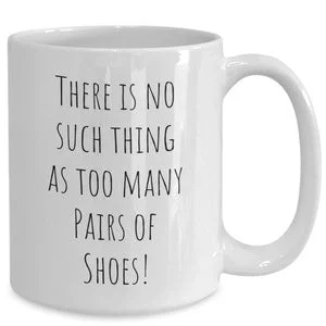 pornhint Pornhint Shoe Mug, Funny Shoes Cup, Too Many Shoes, Shopping, Shoe Fetish