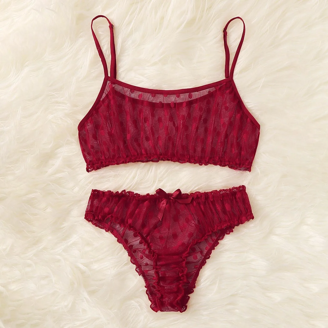 Billionm Floral Lace Underwear for Women Erotic Lingerie Sex Transparent Mesh Bra Sexy Lingerie Thong Sets Babydoll Porno Erotic Costumes