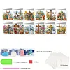 12PCS Diamond Painting Easter Cross Greeting Card Kit for Birthdays Thanksgiving & Special Occasion