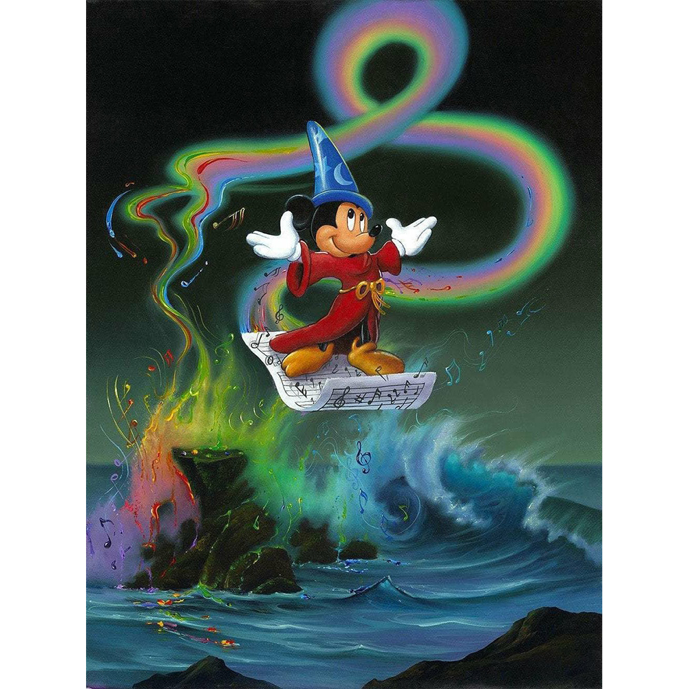 

Mickey Mouse - Round Drill Diamond Painting - 30*40CM, 501 Original