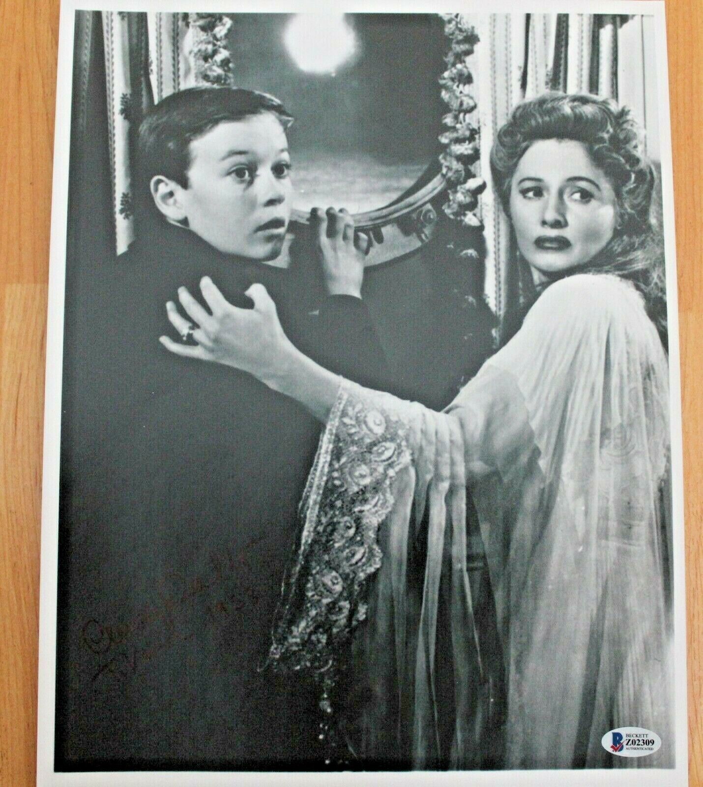 Audrey Dalton Signed Titanic Movie 1953 Annette 11x14 Photo Poster painting w/Beckett COA Z02309