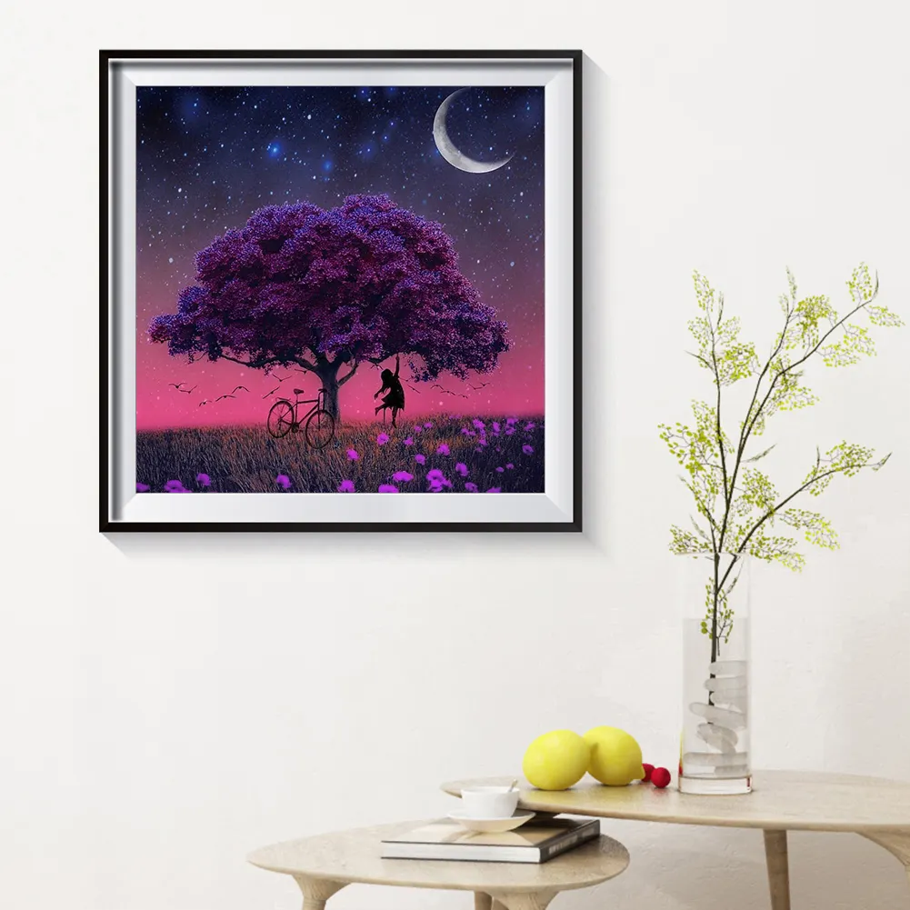 Full Round Diamond Painting 30*30cm - Tree