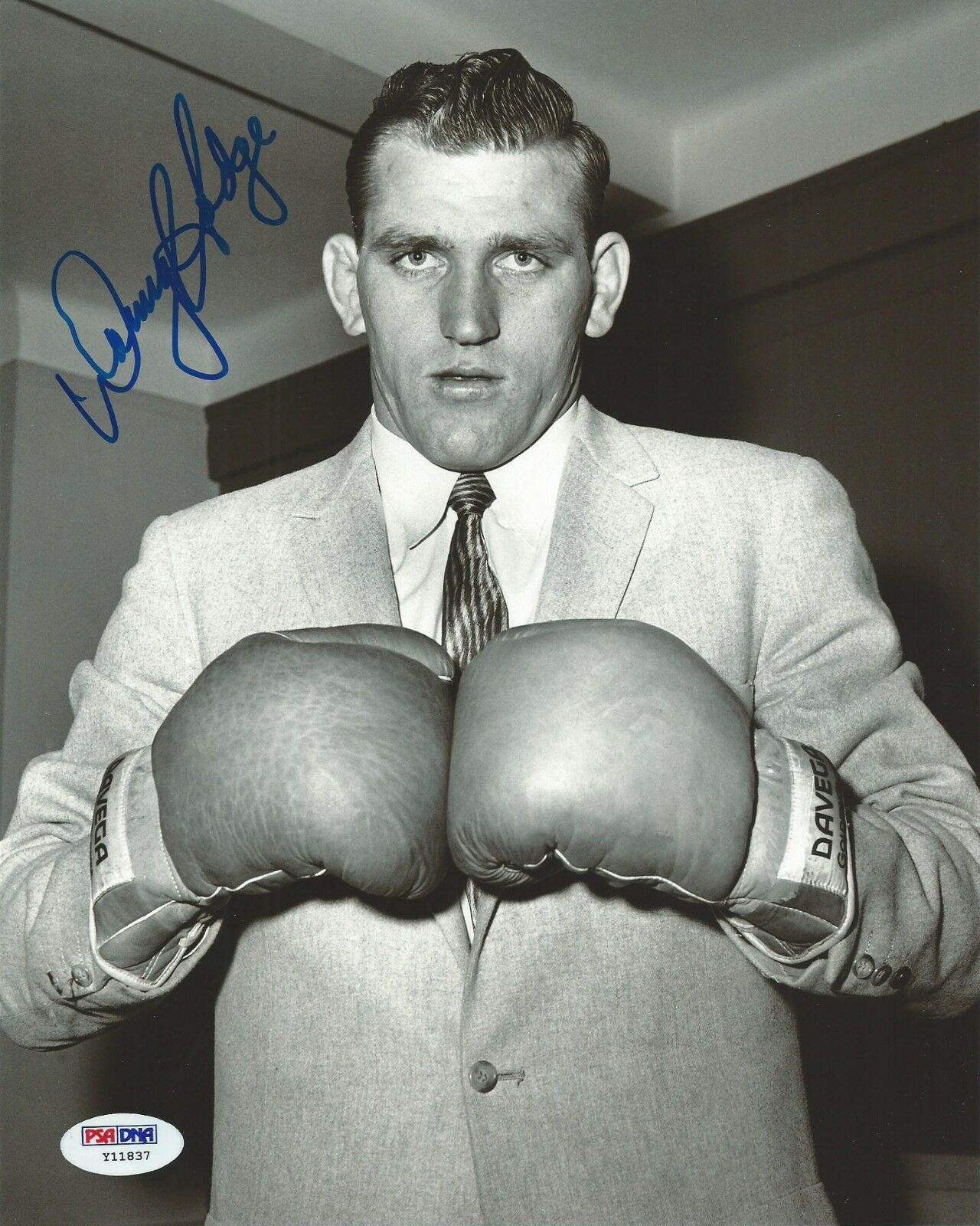 Danny Hodge Signed 8x10 Photo Poster painting PSA/DNA COA 1958 Golden Gloves Picture Autograph