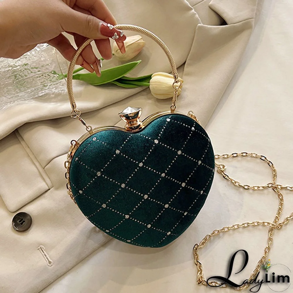 Black Casual Daily Patchwork Chains Bags