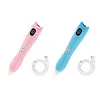 Stylo &agrave; peinture en diamant &eacute;lectrique pour adultes aspirateur sans fil en diamant stylos d&rsquo;art avec lumi&egrave;re LED Type C aliment&eacute;s pour perceuses carr&eacute;es rondes et AB