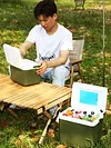 Outdoor Cooler Box Portable Camping Refrigerator 13L Fresh-Keeping Incubator