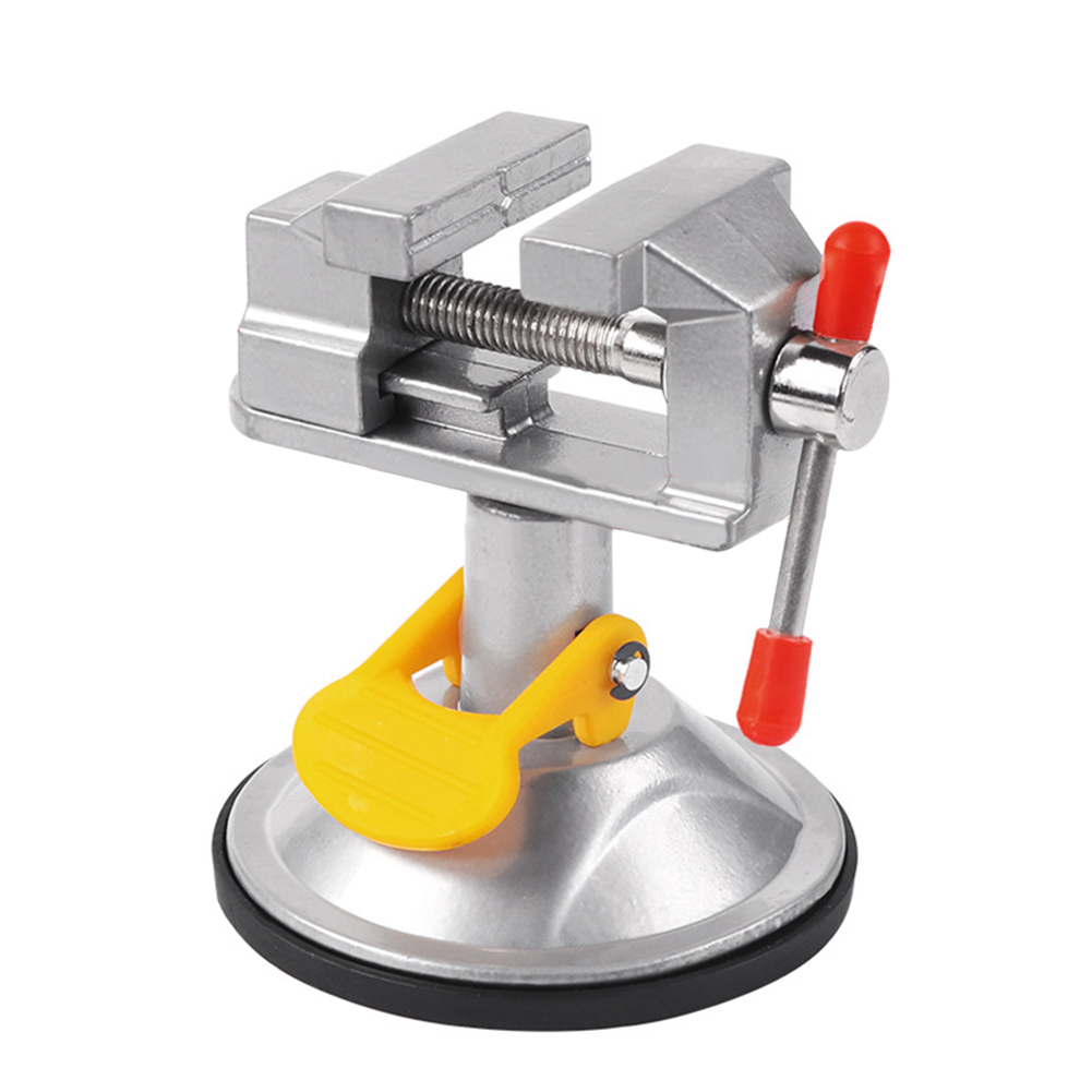 

Fixed Frame Sucker Clamp Adjustable Table Bench Vise Rotatable Bench Screw, 501 Original