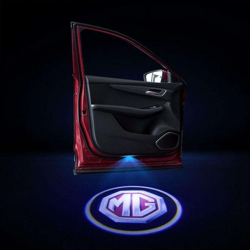 2pcs LED Car Door Courtesy Projector Laser Ghost Shadow Light For MG Logo voiturehub dxncar