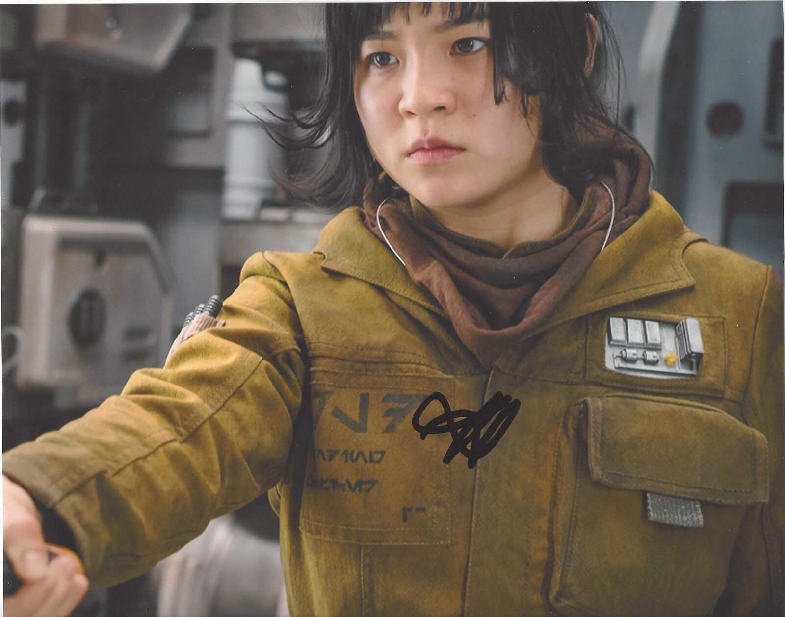 KELLY MARIE TRAN SIGNED 'STAR WARS: THE LAST JEDI' 8X10 Photo Poster painting w/COA ACTRESS