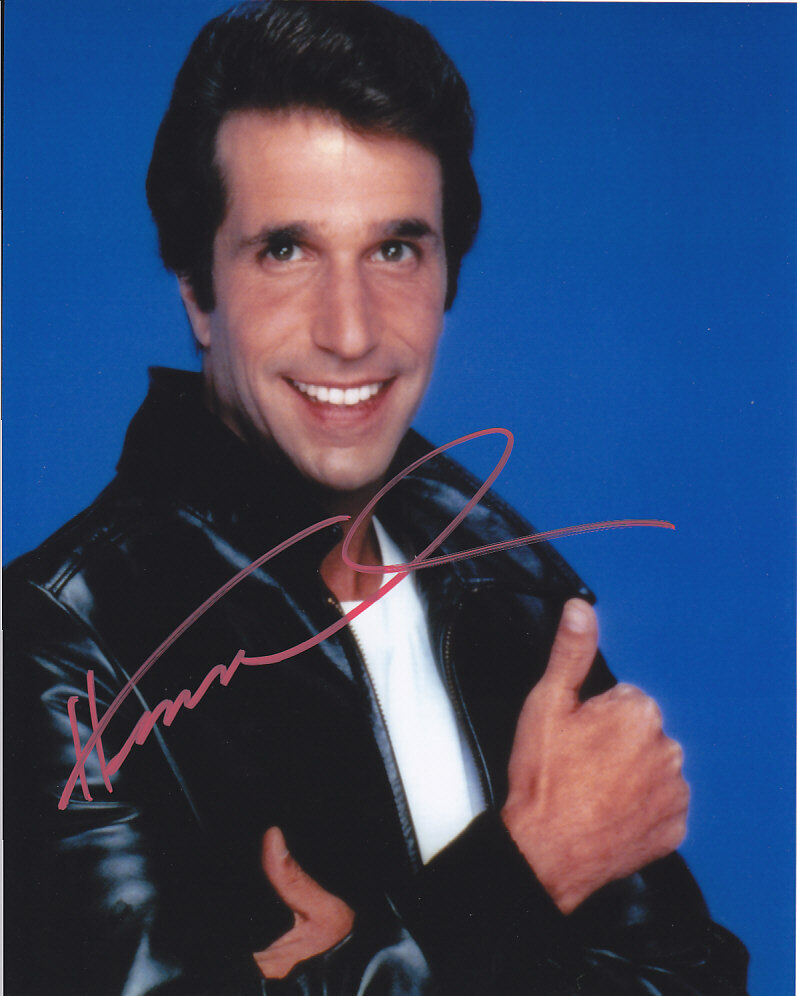 Henry Winkler - Happy Days signed Photo Poster painting