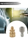 Pressure Washer Adapter 1/4 Quick Connector High Pressure Washer Quick Connector