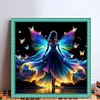 (Counted/Stamped)Fluorescent Butterfly Fairy-11CT Cross Stitch 40*40cm
