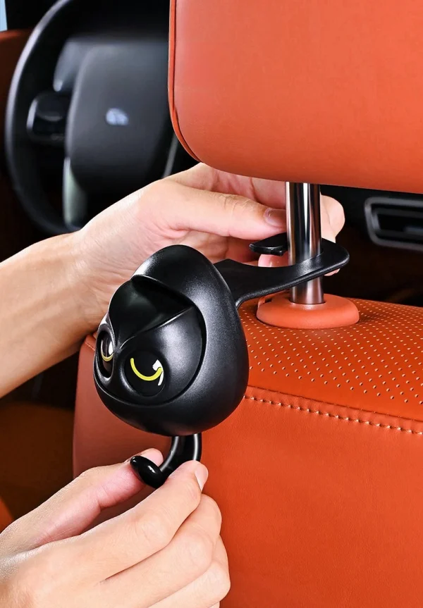 Owl Winking Car Universal Seat Back Hook