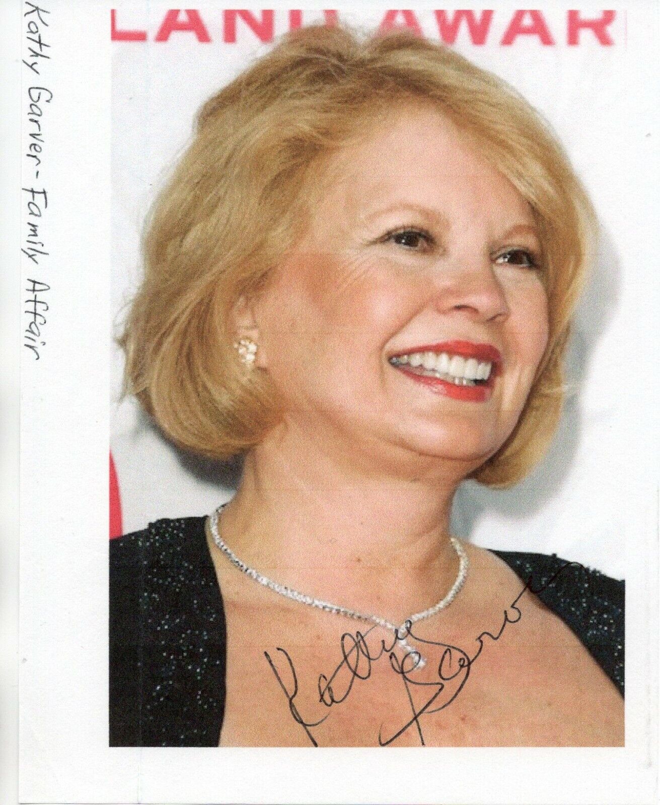 Kathy Garver Autographed 4 x 5 inch Paper Photo Poster painting Family Affair As Pictured