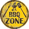 BBQ Area - Vintage Metal Signs(12*12Inch) - Bar
