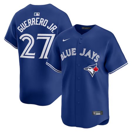 Men's Toronto Blue Jays #27 Vladimir Guerrero Jr.  Royal Alternate Limited Player Jersey