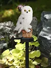 LED Resin Simulation Animal Lawn Ground Plug Lamp Weatherproof Solar Figures Energy-Saving Lighting Easy To Use for Outdoor Patio Yard Balcony Courtyard