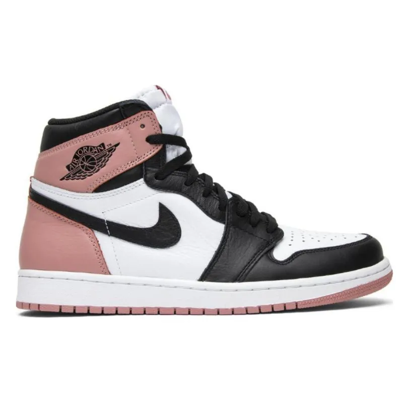 1 high rust sneakers shoes woman Pink