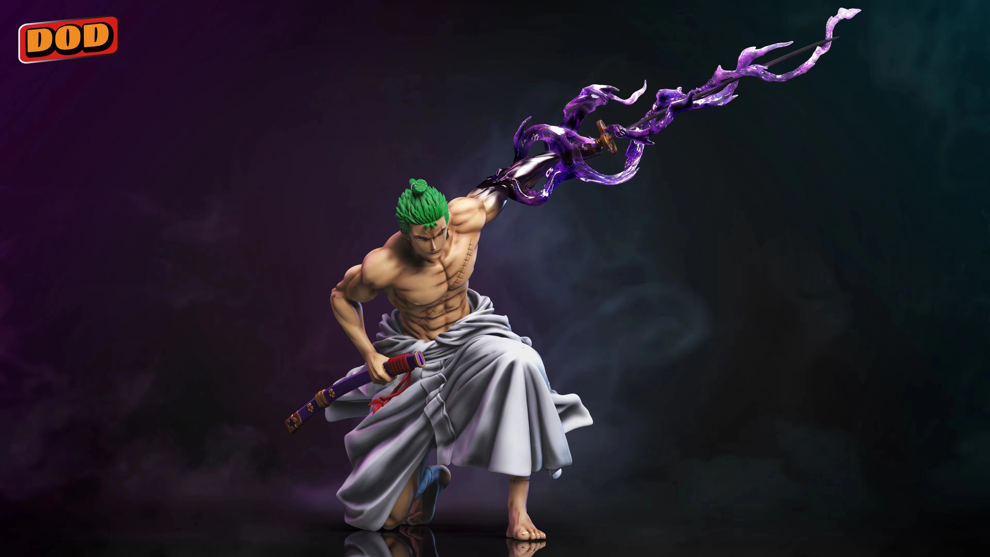 PRE-ORDER DoD Studio One Piece Roronoa Zoro 1/8 Resin Statue(GK)