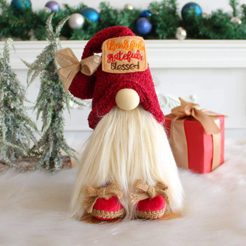 Thankful Grateful & Blessed Gnome
