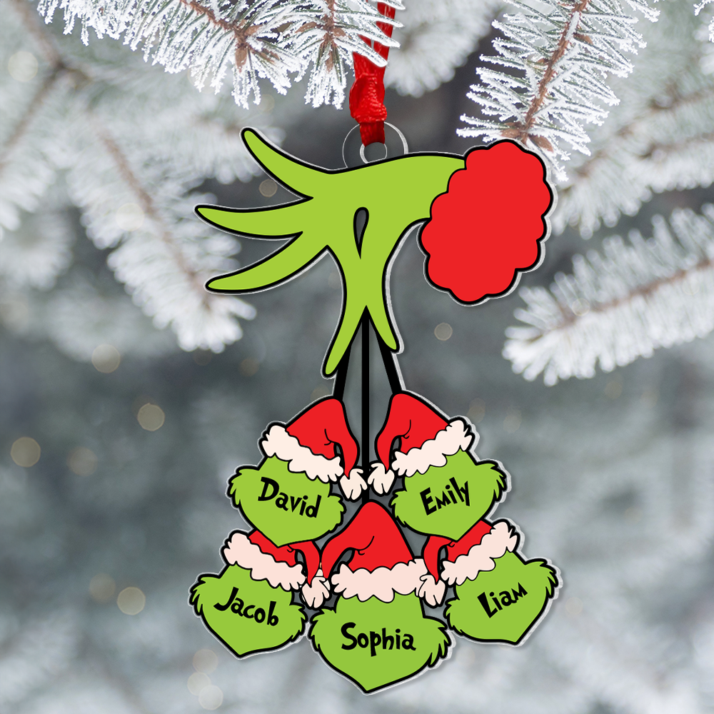 Loveyoufancy Personalized Gift For Christmas Wood Ornament
