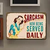Now Being Served Daily - Metal Tin Signs(8*12Inch/12*16Inch)