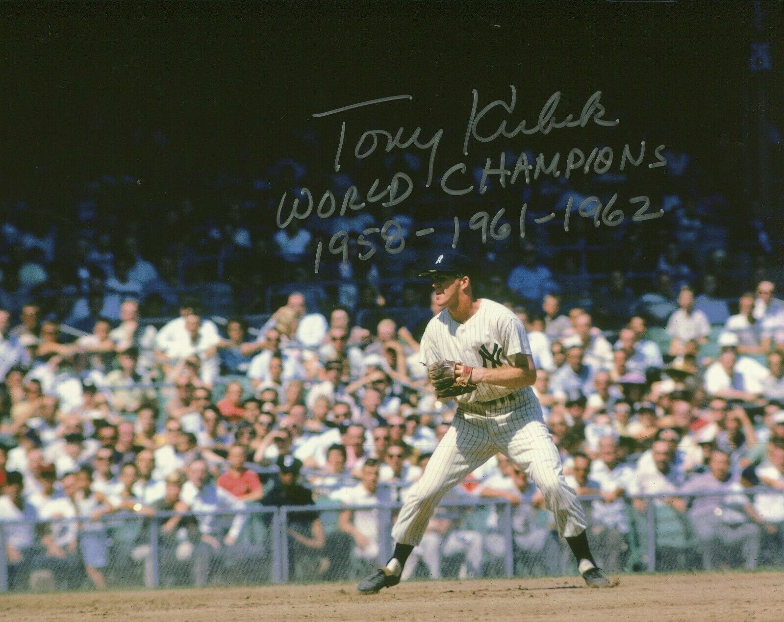 Tony Kubek Autographed Signed 8x10 Photo Poster painting ( Yankees ) REPRINT