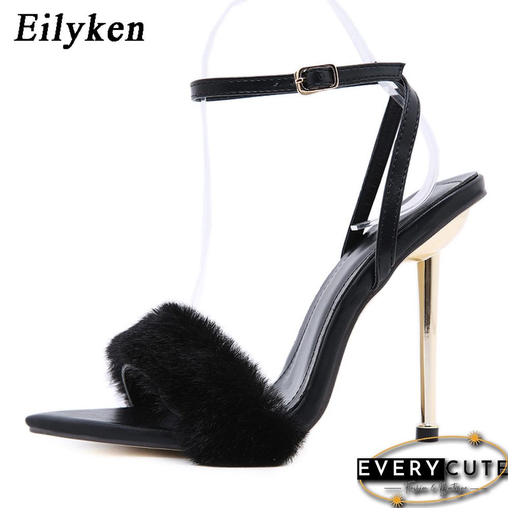 New Pink White Women Sandals