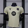 Joyfball 2025/2026 Player Version Barcelona Away Jersey 1:1 Thai Quality（The player version jersey is a bit tight, please pay attention to the size selection）