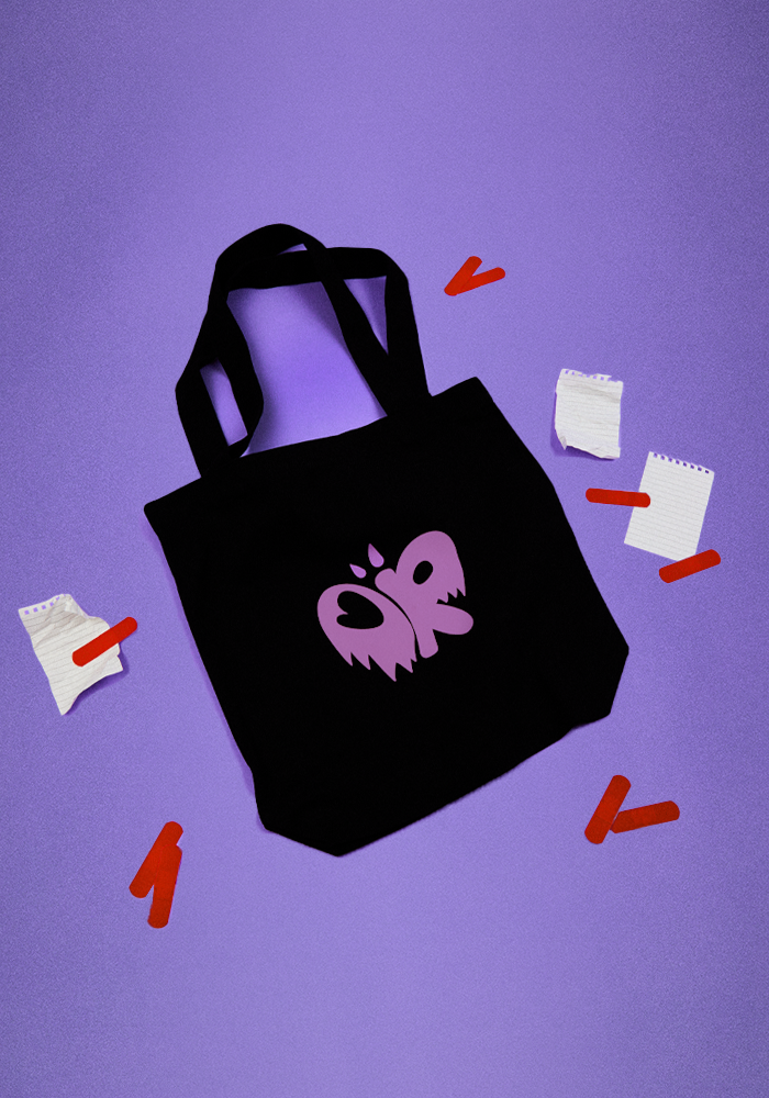 Olivia Rodrigo Halloween Edition Logo Tote