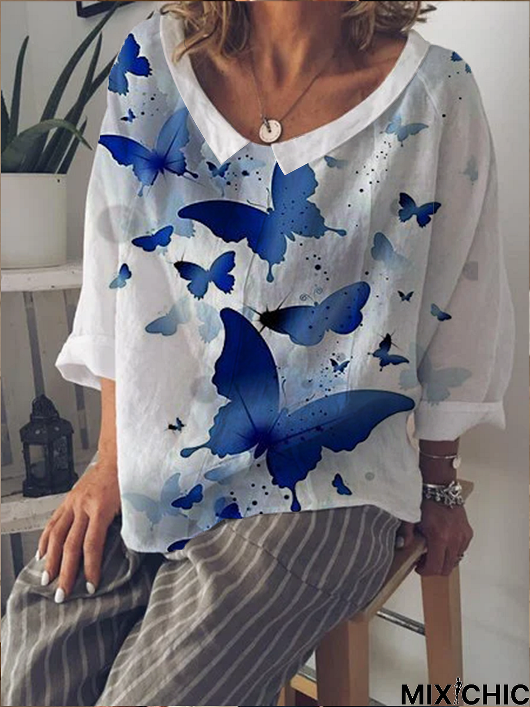 Shift Boho Tops