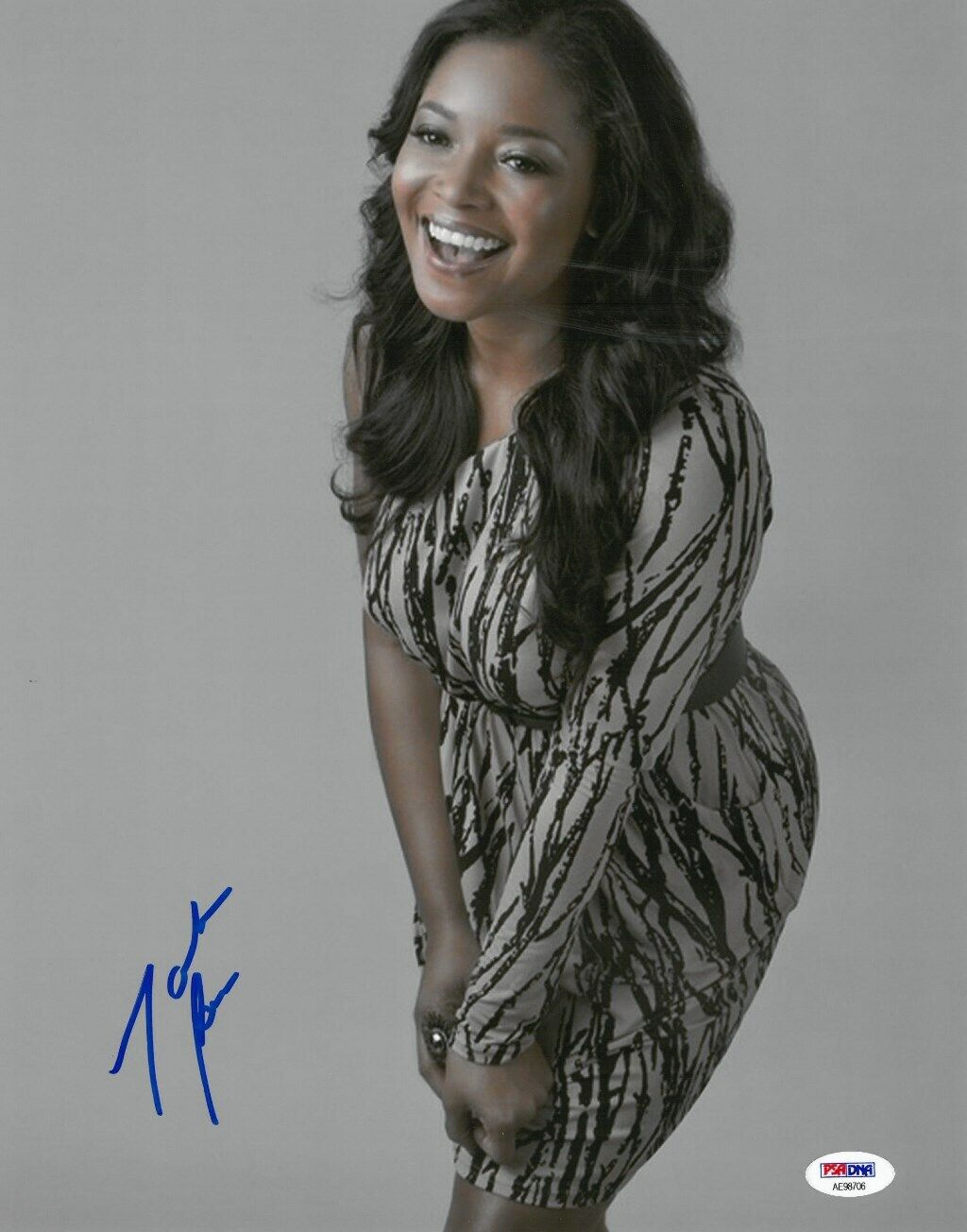 Tamala Jones Signed Authentic Autographed 11x14 Photo Poster painting PSA/DNA #AE98706