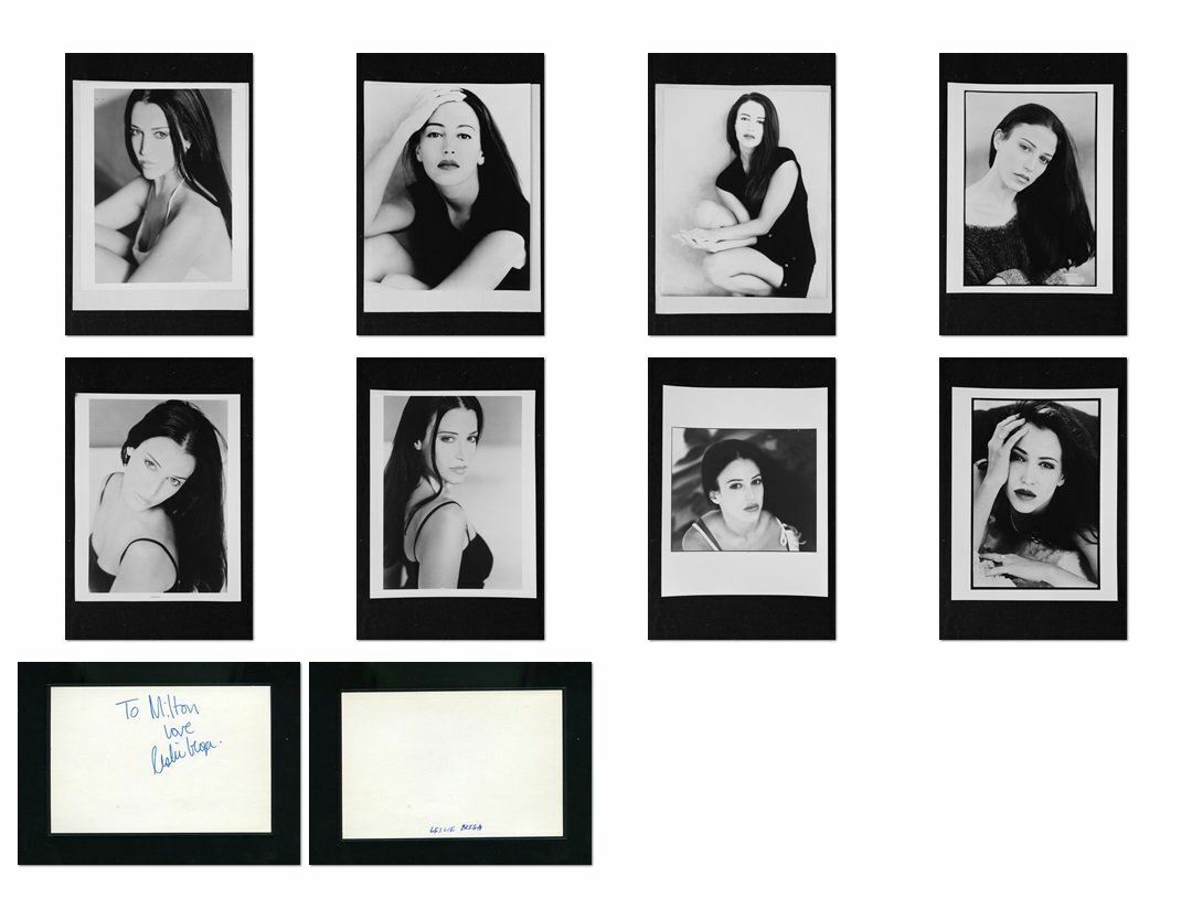 Leslie Bega - Signed Autograph and Headshot Photo Poster painting set - Sopranos - Tony's 'Gooma