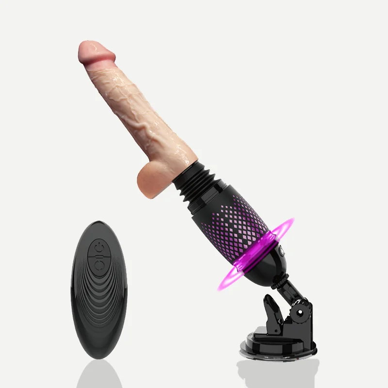 Black Whirlwind High-Frequency Vibration Remote Control Sex Machine
