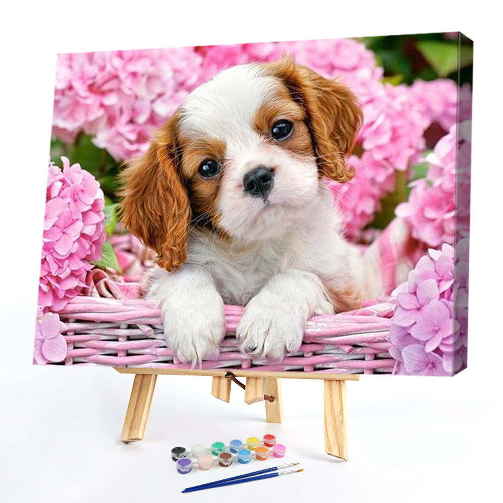 

40*50CM - Paint By Numbers - Dogs, 501 Original