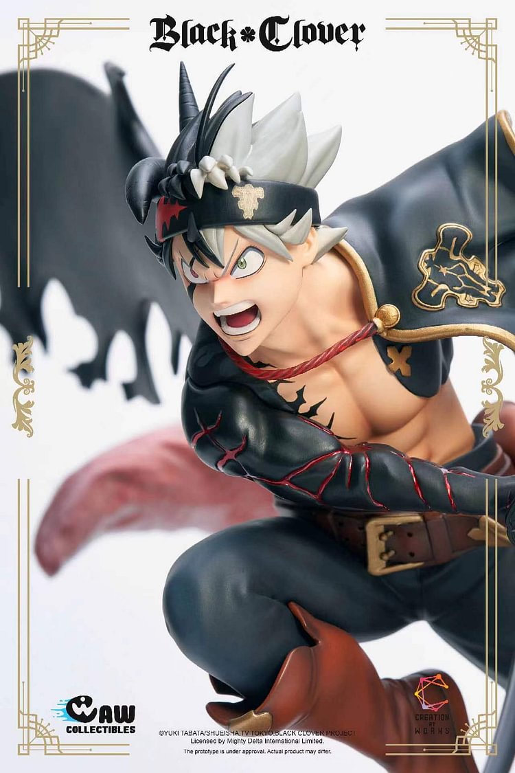 PRE-ORDER Creation at works Studio CAW Black Clover ASTA (CAW004) 1/6 Scale  Statue(GK)