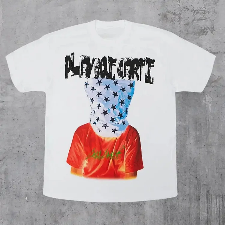 Sopula Playboi Carti US Summer 19 Tour Bag Over Hear T-Shirt