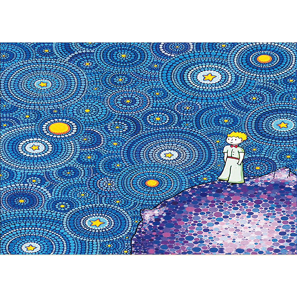 

40*30CM - Crystal Special Shaped Diamond Painting - Little Prince, 501 Original