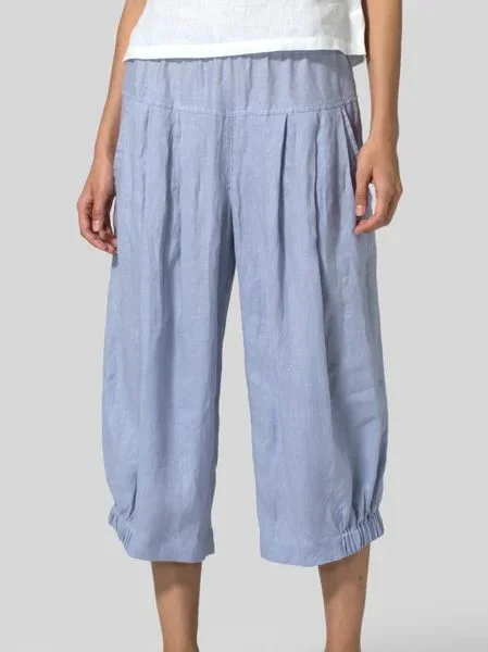Women Cotton Pants Spring Summer Casual Pants