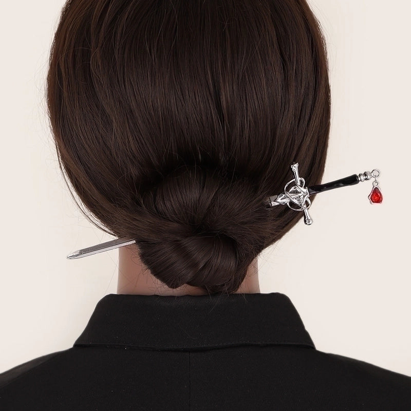 Women's Retro Geometric Iron Hairpin